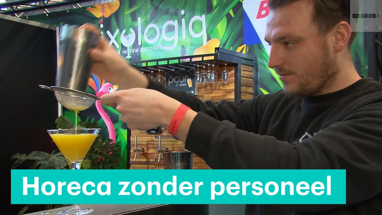 Cocktailautomaat, zelftap, slimme oven: horeca met minder personeel