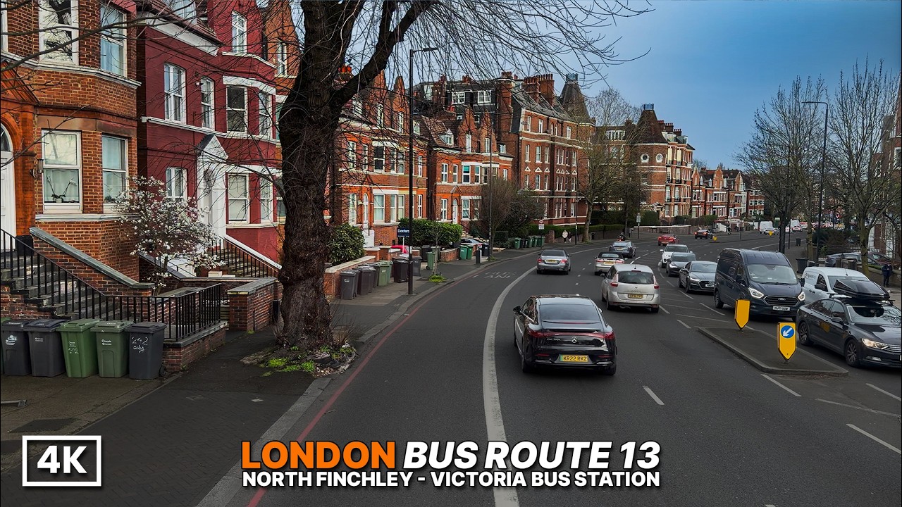 London Bus Ride 4K 🇬🇧 Route 13 | North Finchley → Victoria | Upper Deck POV