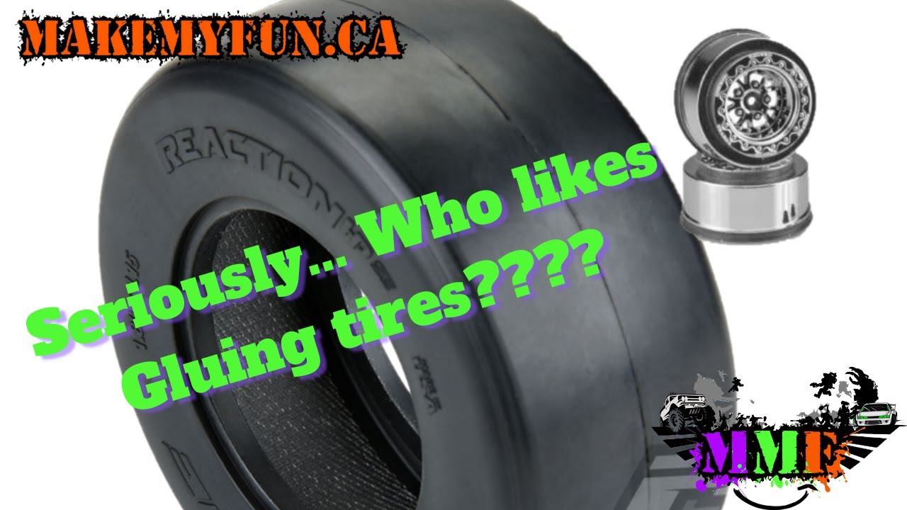 Gluing tires