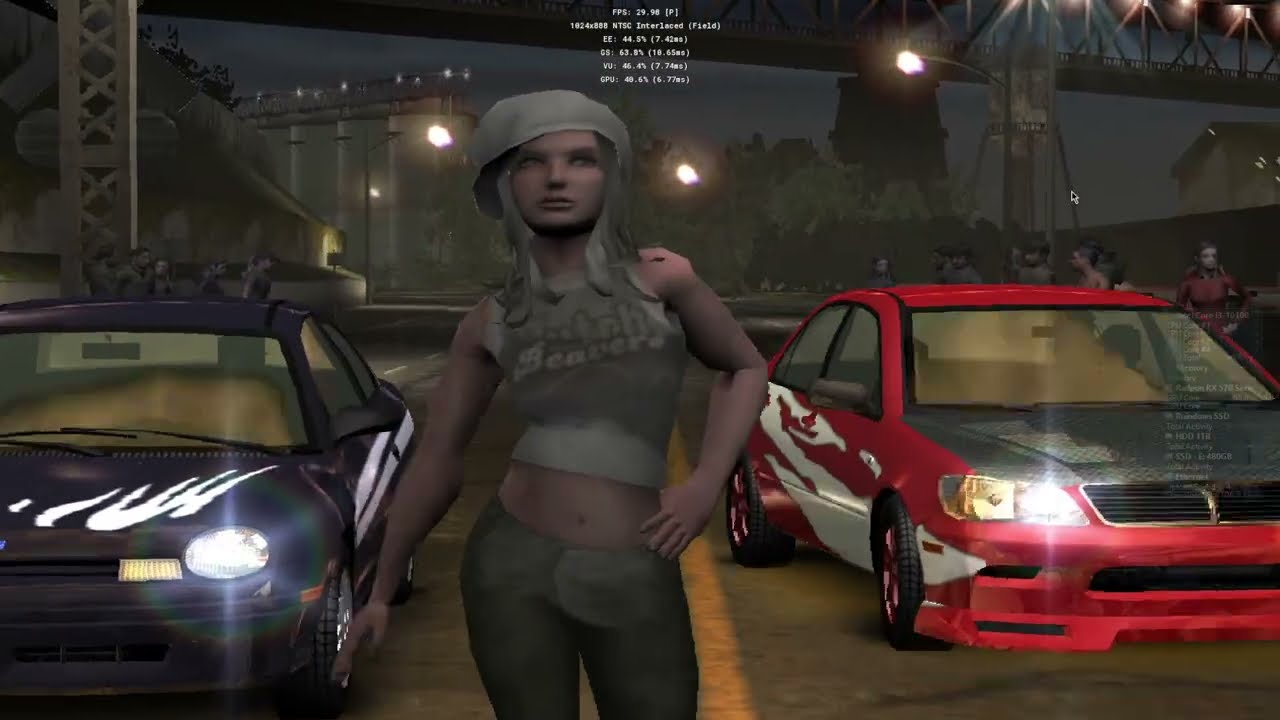 Need for Speed Underground 1 _ ps2 pro