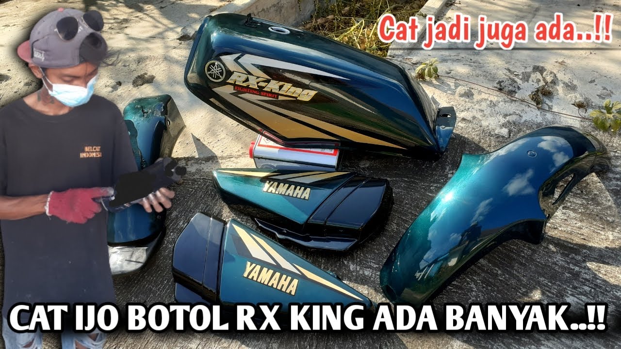 PAHAMI CAT IJO BOTOL ORIGINAL YAMAHA RX KING..!! CAT JADI JUGA ADA