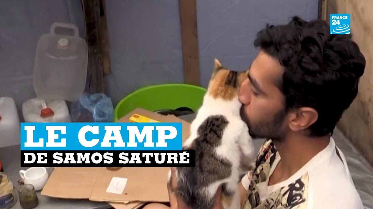 En Grèce, le camp de Samos saturé