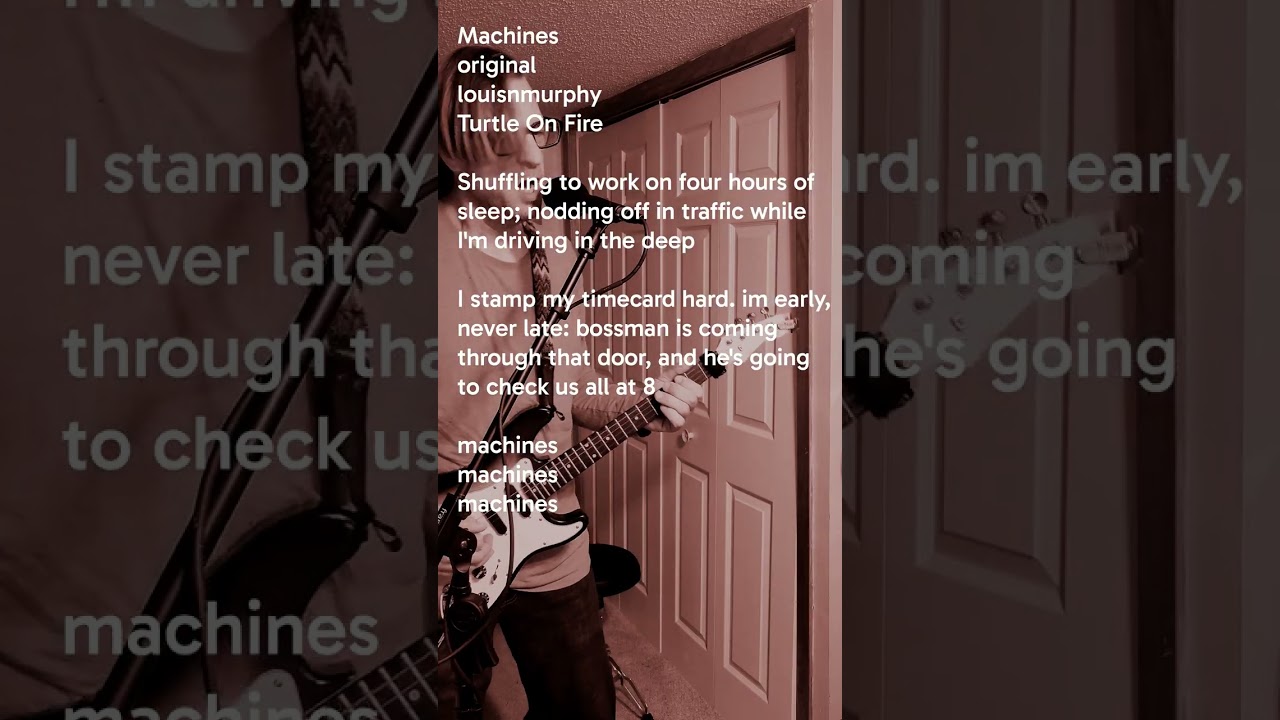 Machines original louisnmurphy Turtle On Fire 