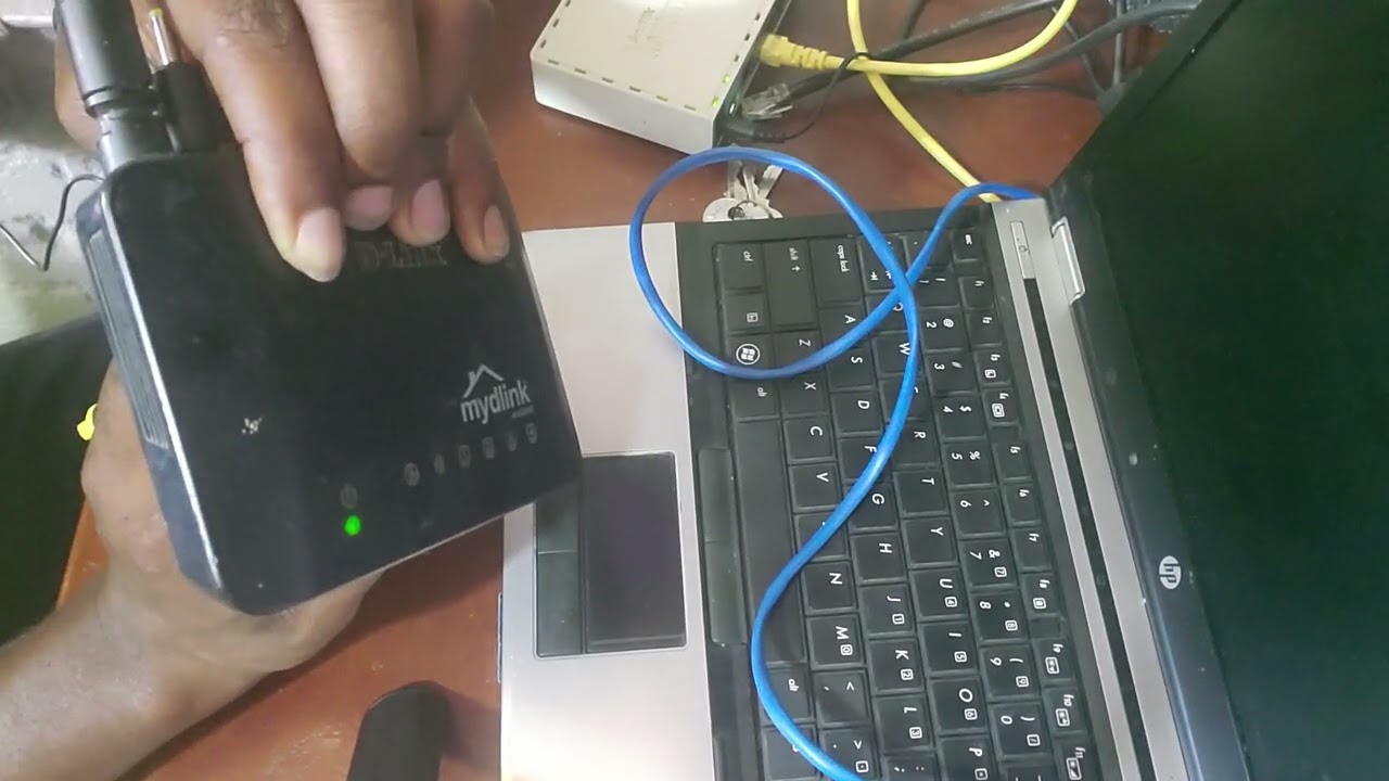 D-Link  DIR-605L router reset default settings | how to hard reset d- link router password  and SSID