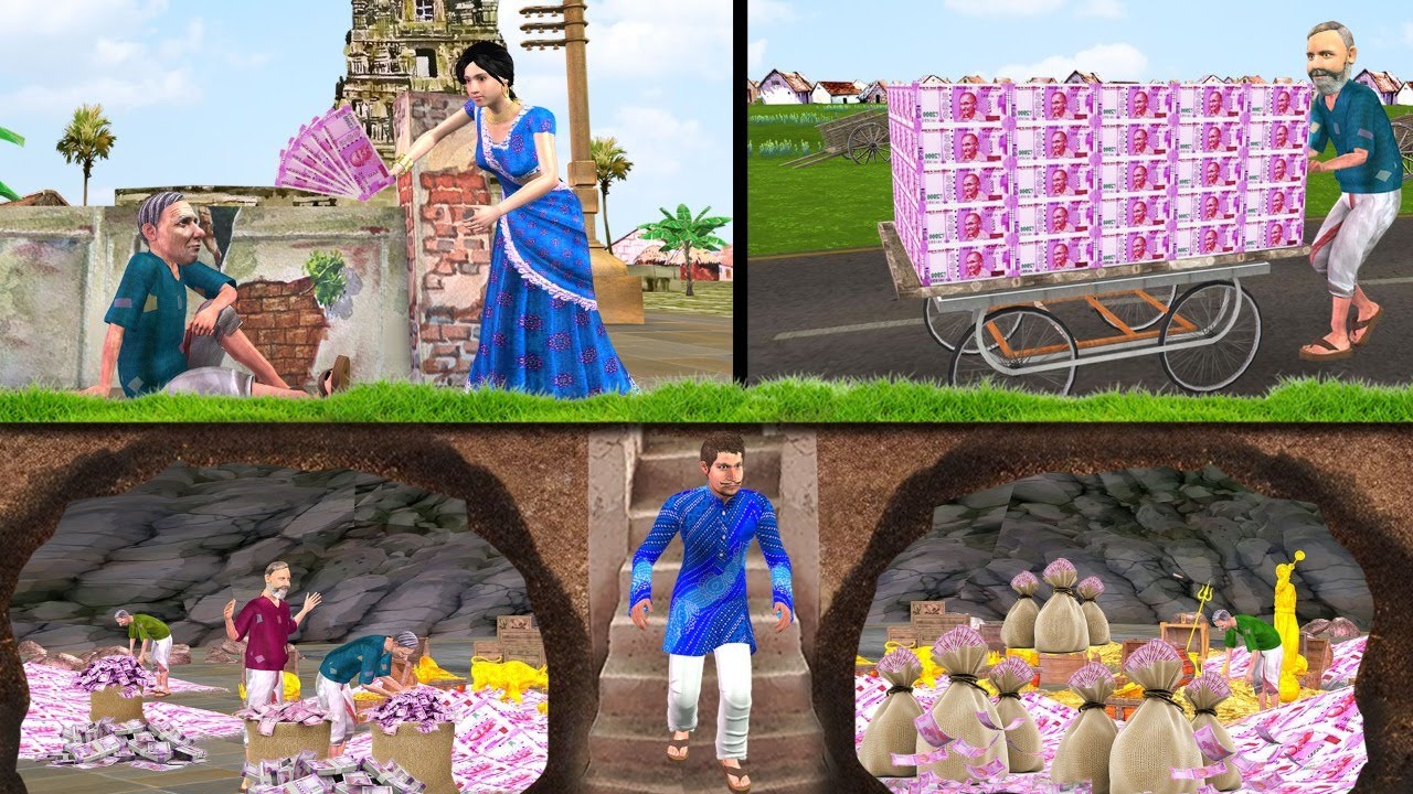 Must Watch New Funny Comedy Video गरीब भिखारी Garib Bikari Bana Crorepati Hindi  Comedy Video 2021