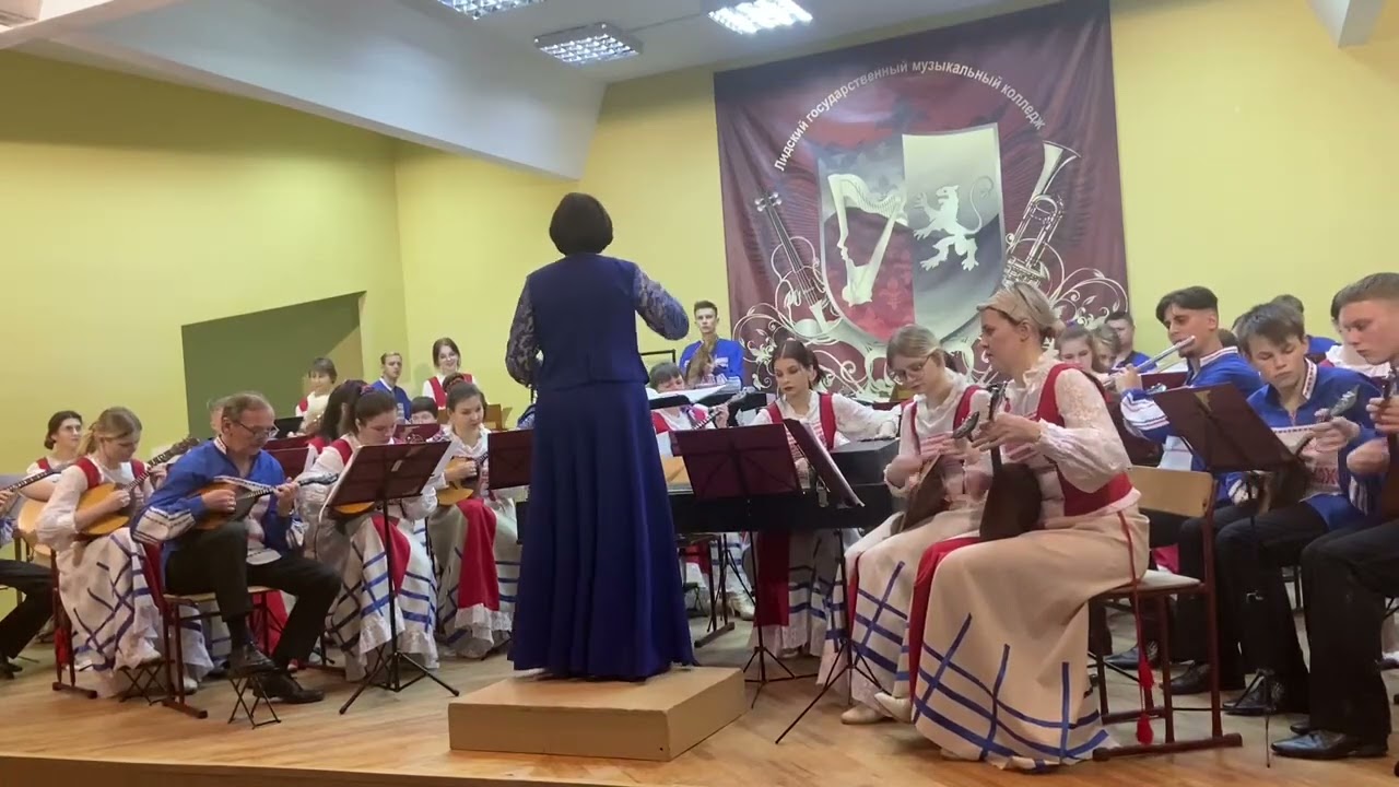 A.Dvorak Slavonic Dance № 8 Honored amateur band of the Republic of Belarus National folk orchestra