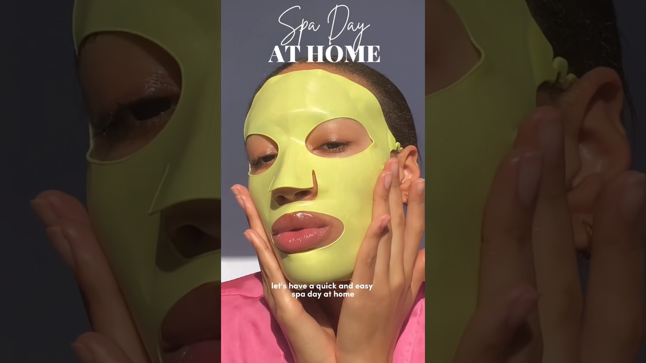 доступный спа-уход за лицом дома?? 😳✨ да, пожалуйста #skinroutine