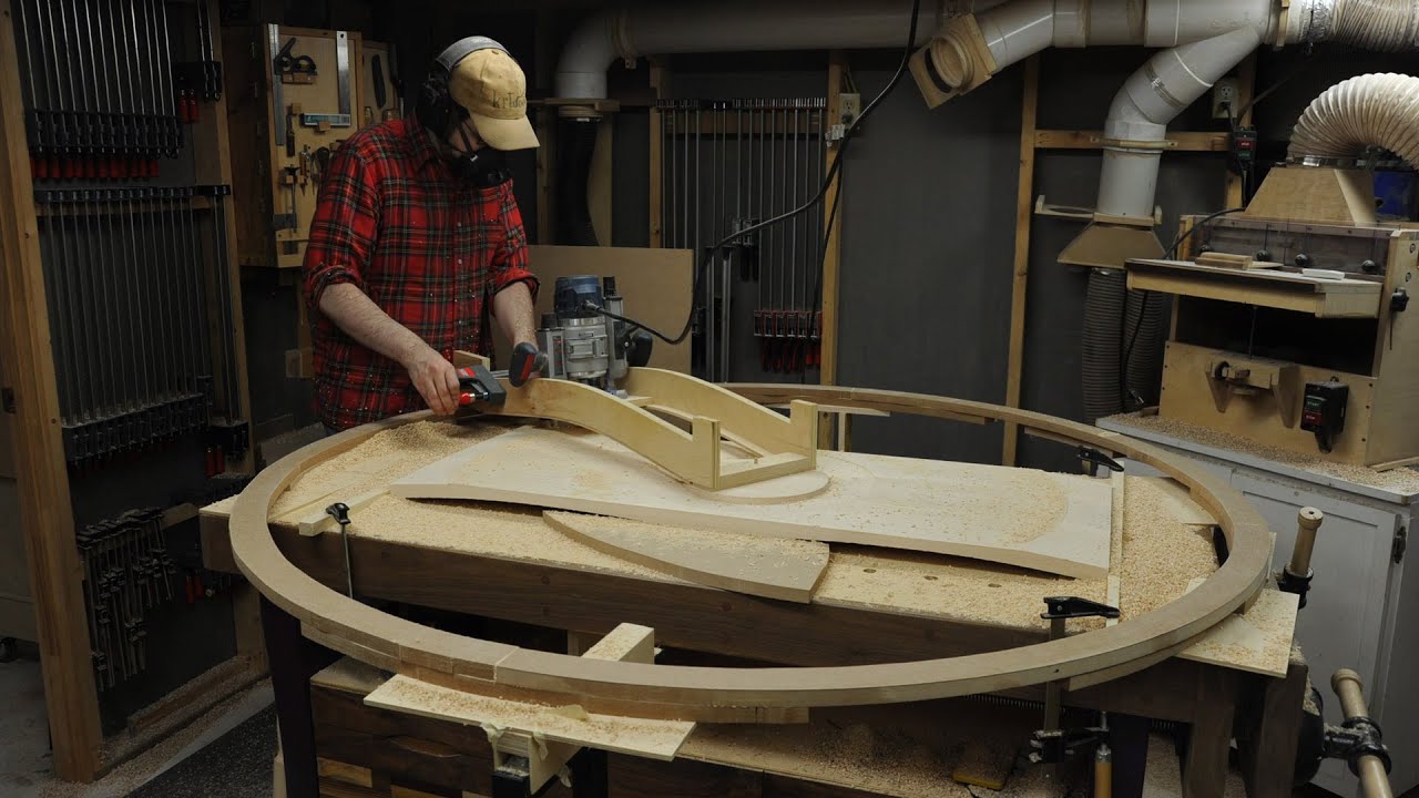 Torus Coffee Table - Part 1 - Routing the Top and Bottom