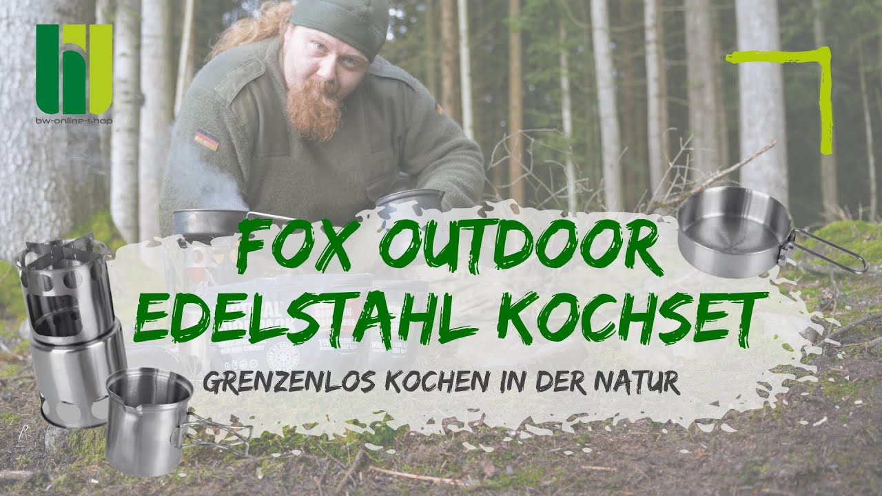 APPETIT AUF ABENTEUER - Wie schlägt sich das Fox Outdoor Set in der Wildnis? Der ultimative Test 🔥