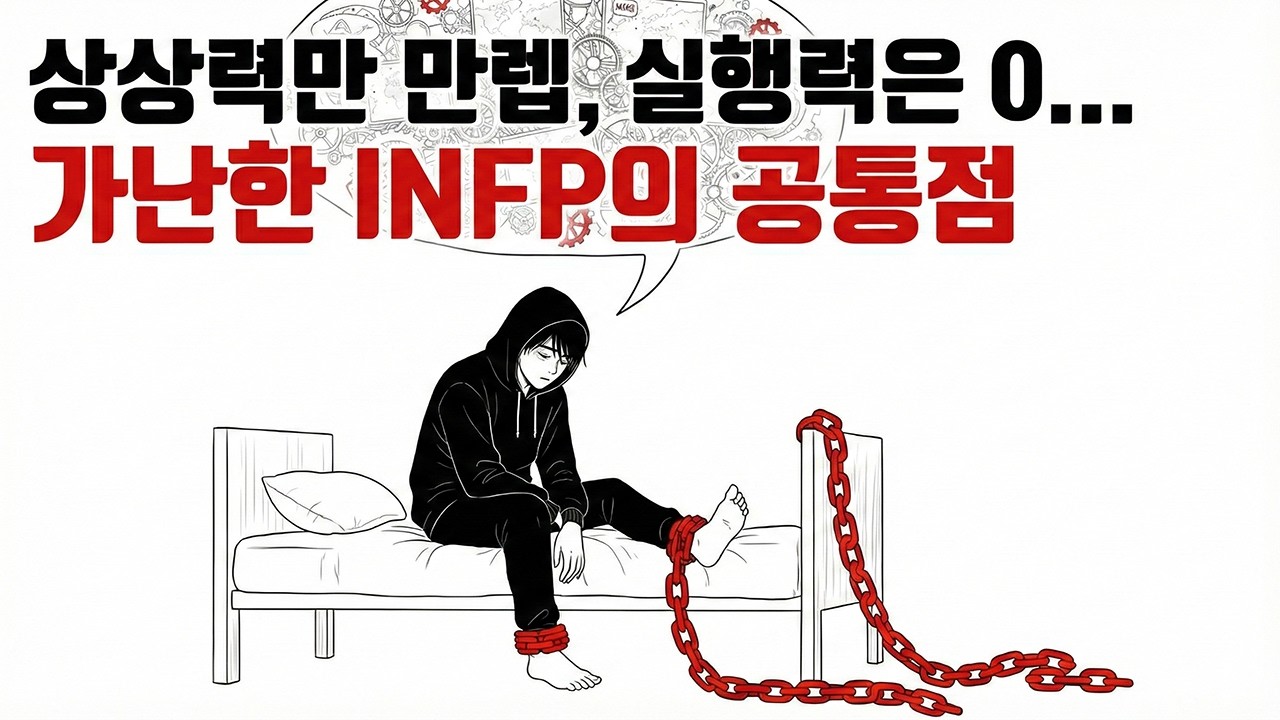 맨날 미루기만 하는 INFP를 위한 뇌과학 처방전 (실행력 200% 올리기)