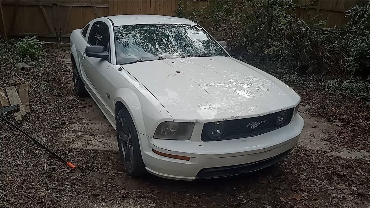 Mustang GT 2006 года я купил на аукционе по утилизации за 775 долларов США.