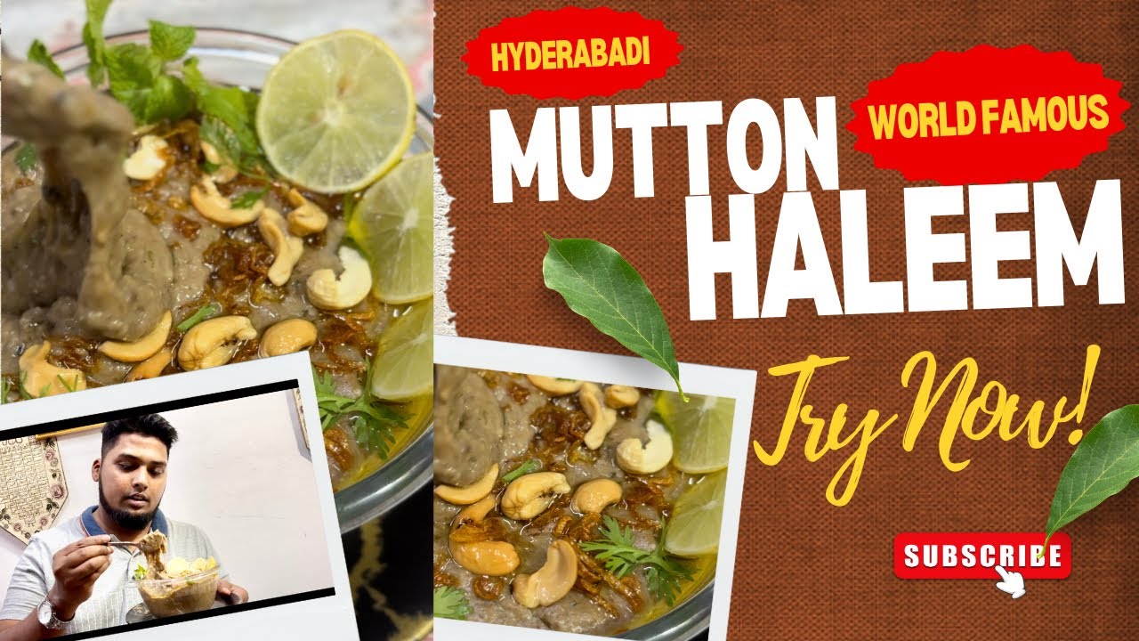 Pista House Mutton Haleem | Bazar style rich Mutton haleem kaisey banaye |Iftar special world famous
