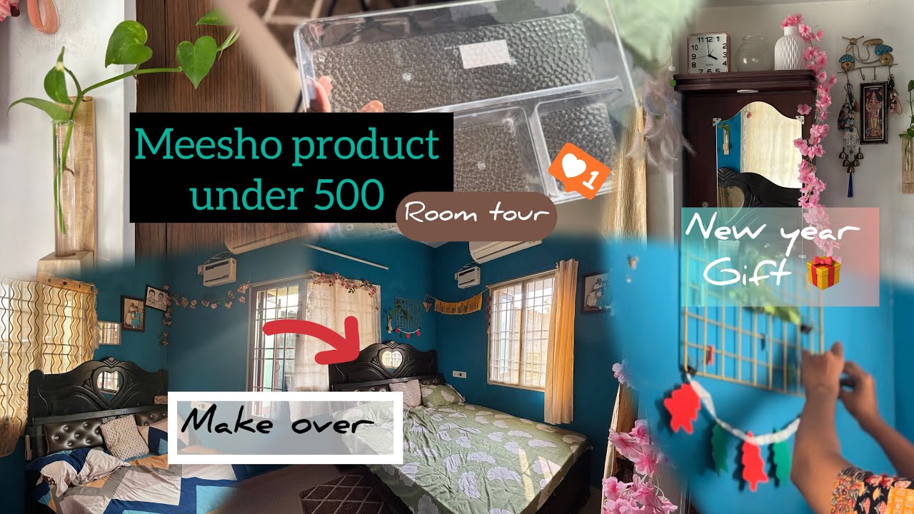 Under 500 ❤️Meesho Home decor ideas✨ | welcoming my new year🥳 |