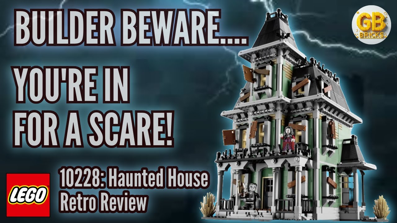 LEGO 10228 Haunted House | RETRO REVIEW - FRIGHTFULLY GOOD?
