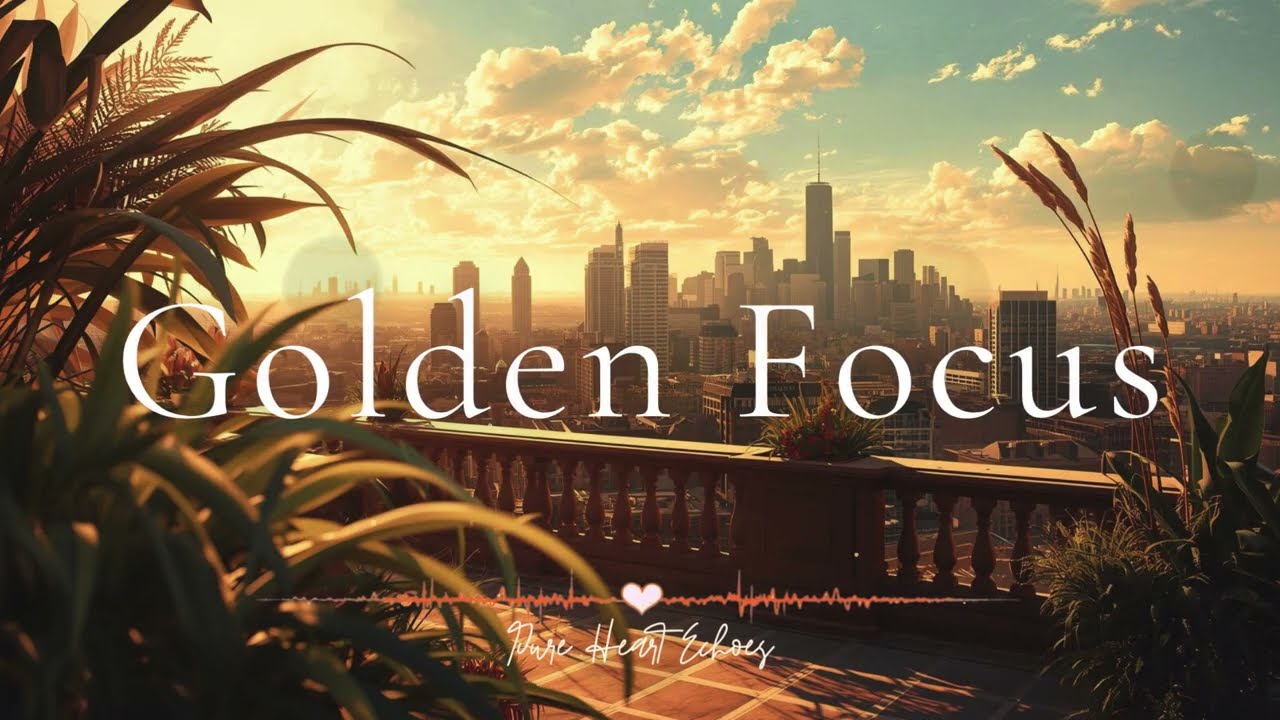 Golden Focus ✨| 2‑Hour Instrumental for Calm Productivity