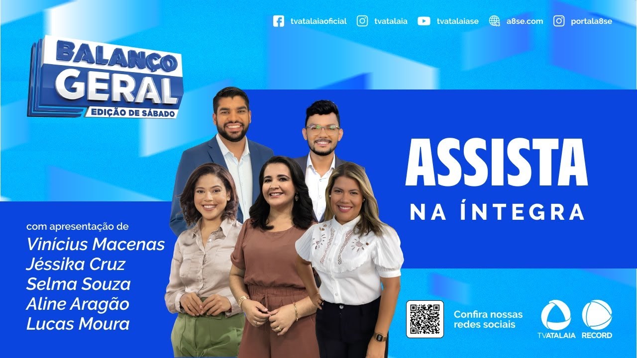 BALANÇO GERAL SERGIPE  EDIÇÃO ESPECIAL  - AO VIVO: TV ATALAIA -  24/01/2026