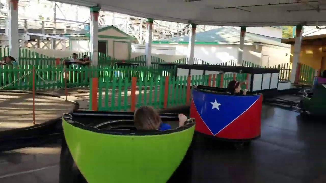 Riding the Whip at Rye Playland