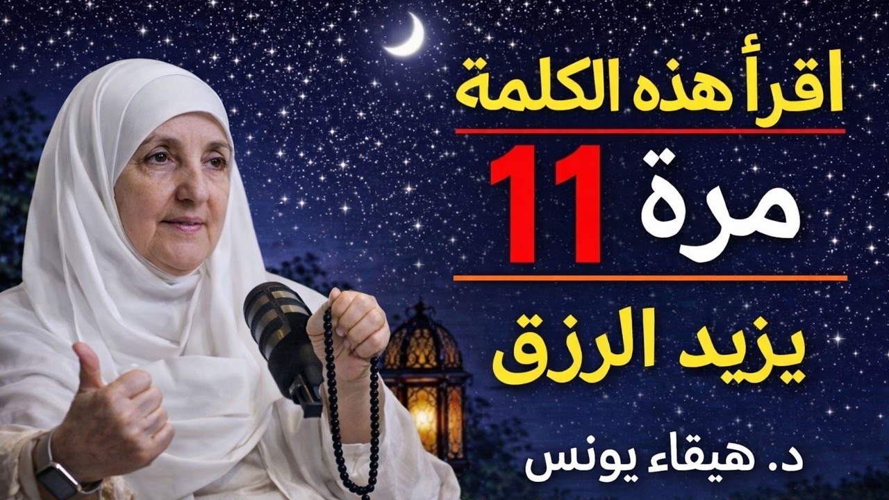 رمضان فرصة لا تعوض! ردد الاسم 11 مرة وتتبدل حياتك فورًا | رزق مفاجئ وثروة أكبر من توقعاتك | د. هيفاء