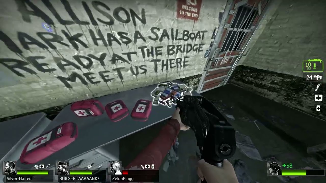 Френдли файер в Left 4 Dead 2: