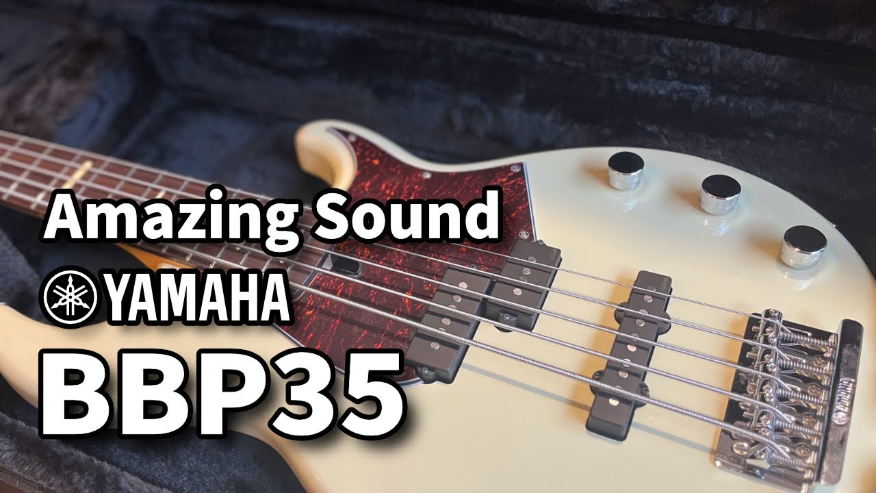 YAMAHA BBP35 Sound Check 【Love Theory/Kirk Franklin】