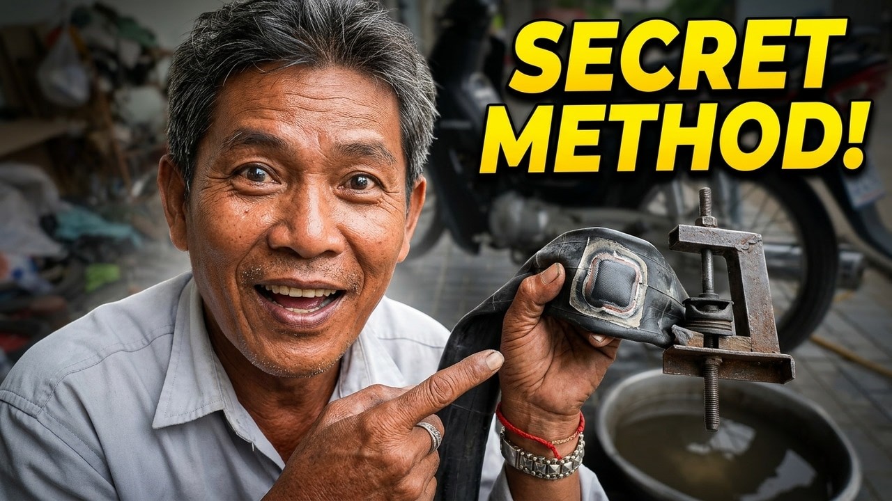 How to Fix a Motorcycle Wheel 🔧🏍️ | Unique Classic Method You’ve Never Seen