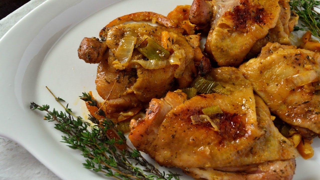 Simple & Juicy Baked Chicken