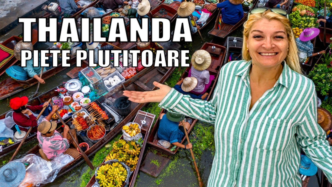 Cum arata si ce gasesti in celebrele PIETE PLUTITOARE din Thailanda