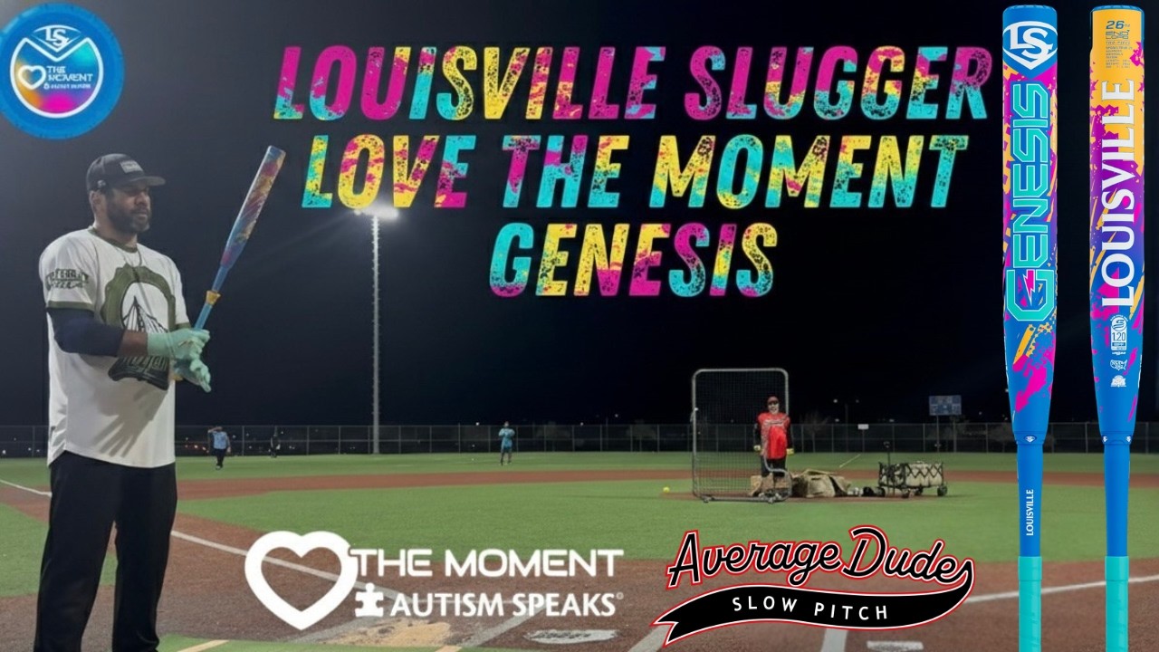 Louisville Slugger Love the Moment Genesis | 2-Piece Endload | USSSA Slowpitch Bat Review
