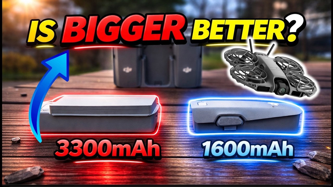 DJI Neo 2 | GOT my hands on the BIGGER 3300mAh BATTERY!  #djineo2
