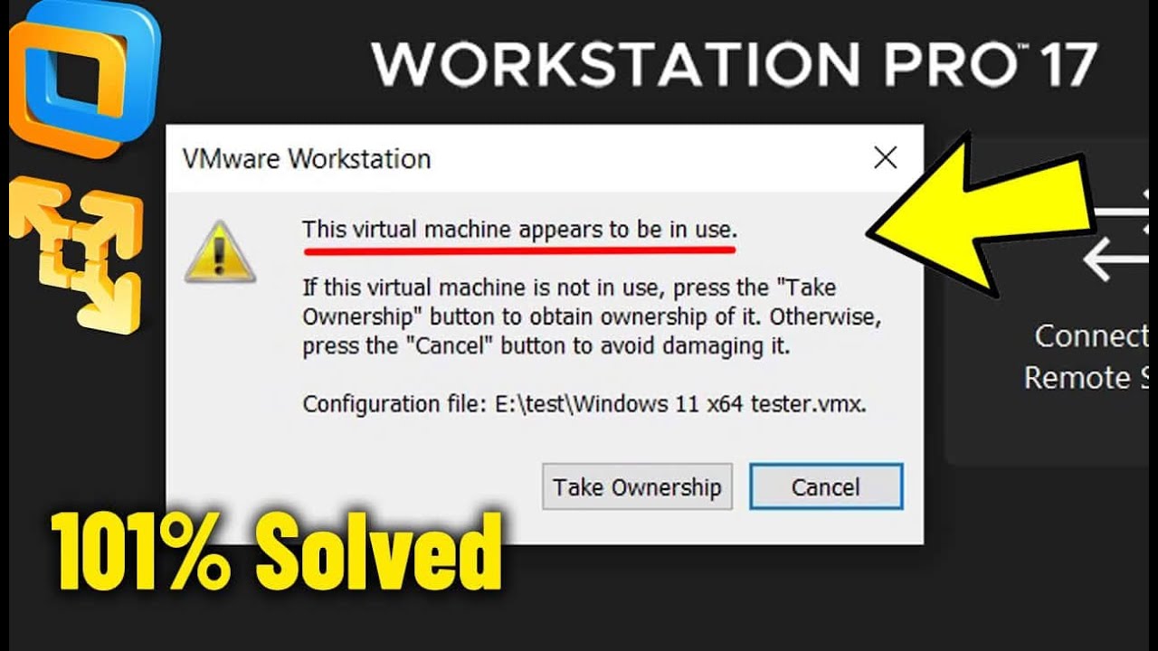 Похоже, эта виртуальная машина используется в VMware Workstation — Как исправить ошибку 