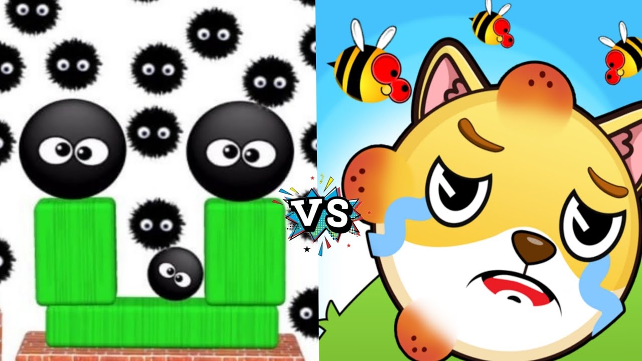 Hide Ball Brain Vs Save The Doge Game Challenge Max Level Merge Gameplay IQ!