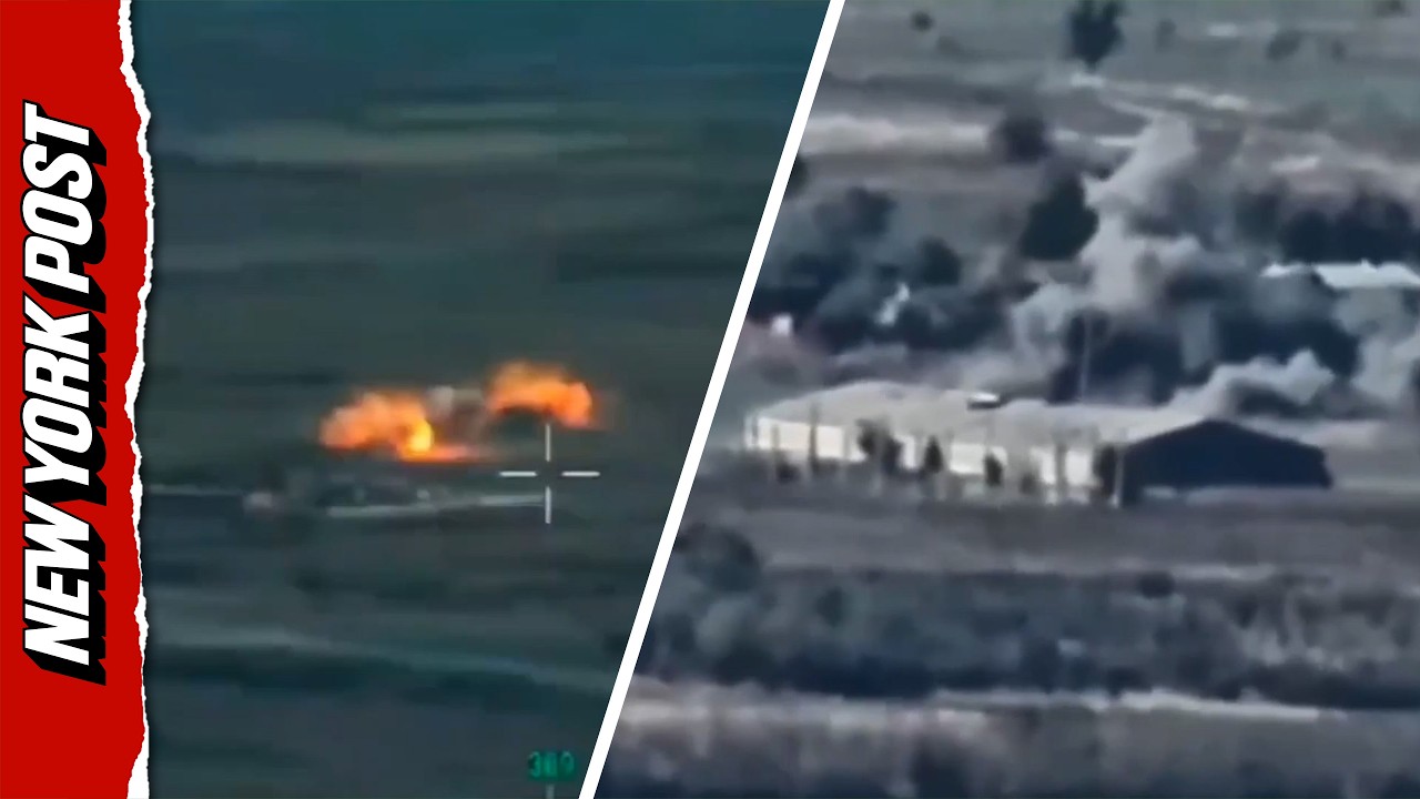 Dramatic Footage Captures Russian Drone Strikes as Moscow Seizes New Village