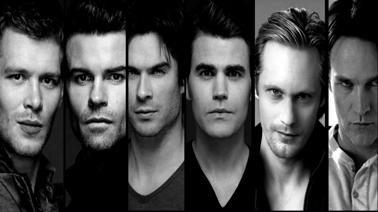 Klaus, Elijah, Stefan, Damon, Eric & Bill | The Legendary Vampires (Crossover)
