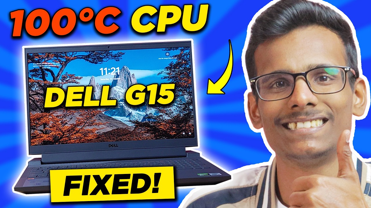 Dell G15 | How to change Thermal Paste in Laptop? - Harshit Jaiswal