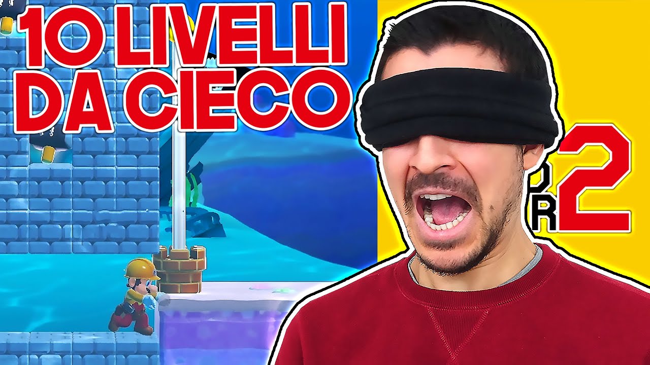 Quanti LIVELLI di MARIO MAKER 2 riesco a battere da CIECO?