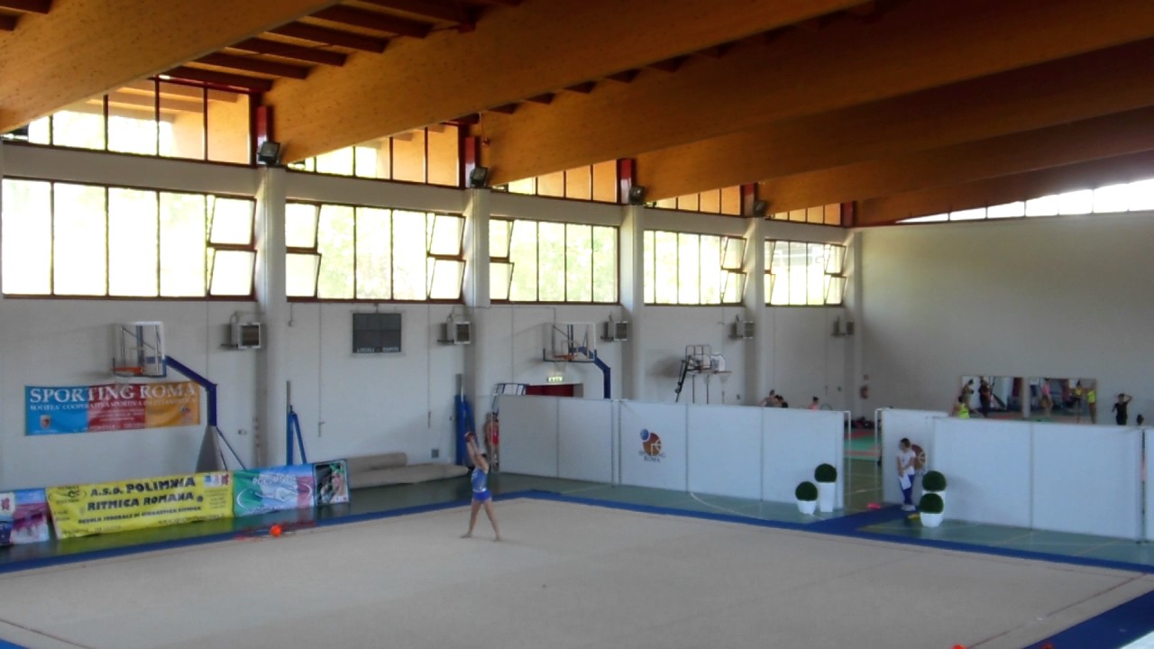 Alessia Pecchia Trofeo regionale 2017 ritmica FGI Lazio