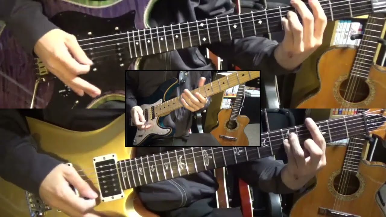[Guitar Cover] All Hail Shadow / Crush 40
