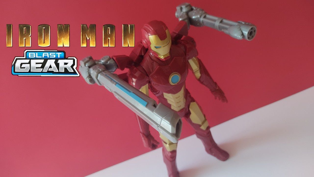 Iron man Blast Gear 12 pulgadas Hasbro Titan Hero Series