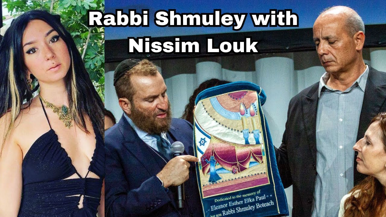 Rabbi Shmuley with Nissim Louk - Father of Famous October 7 Victim Shani Louk