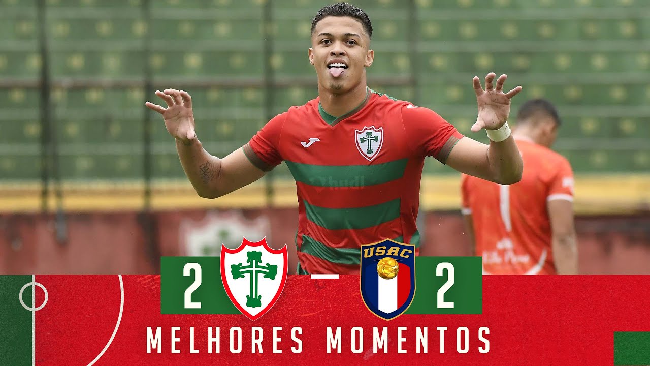 SUB 20 | Melhores Momentos da Partida PORTUGUESA 2 X 2 UNIÃO SUZANO - 22/05/2025 || LUSA TV