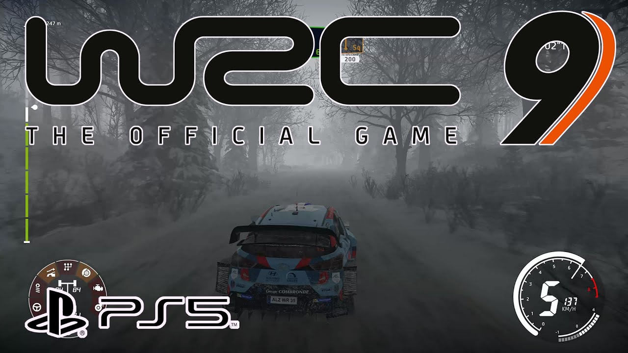 WRC 9 / PlayStation 5 4K60 / gameplay