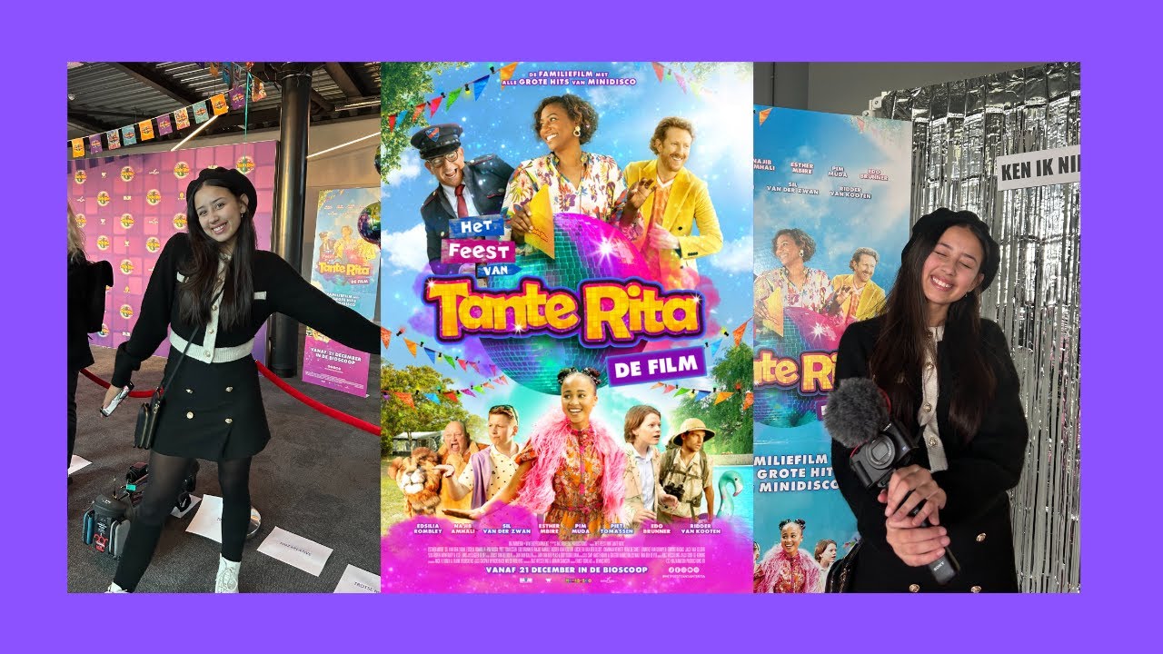 PREMIERE FEEST VAN TANTE RITA FILM 🥳 || de cast praat over bloopers en draaidagen!