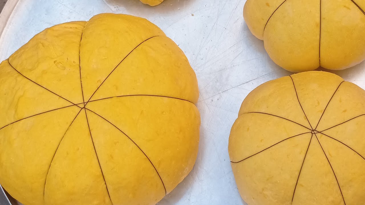 Pão de Abóbora  Fermento Natural De Litro/Trigo