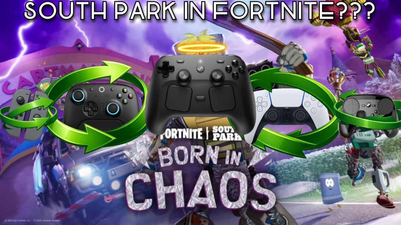 SOUTH PARK ON FORTNITE GYRO AIM GAMEPLAY 
