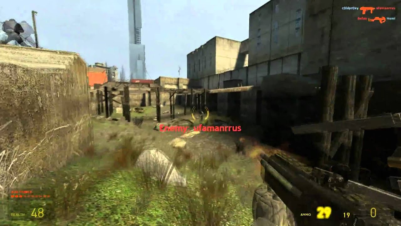 HL2 Multiplayer Gameplay Pwnage [HD]