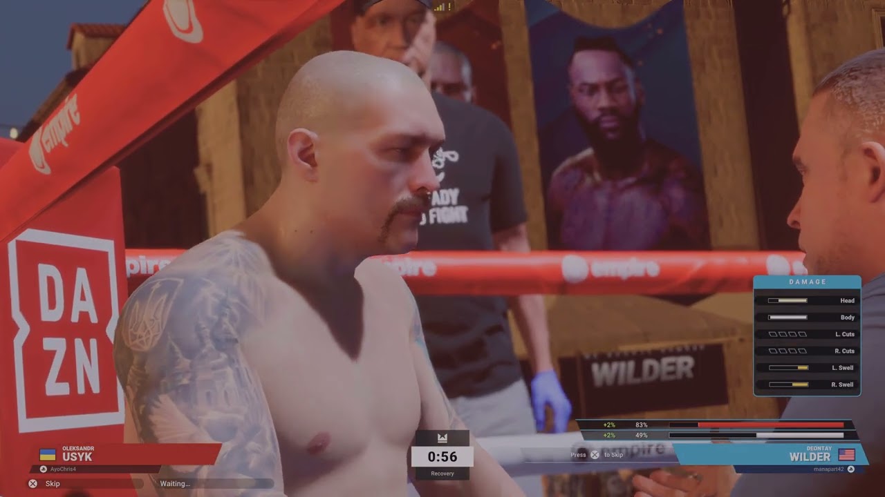 UndisputedWTV DEontay 🆚 usyk lights OUT retire 🤕🤕🤕