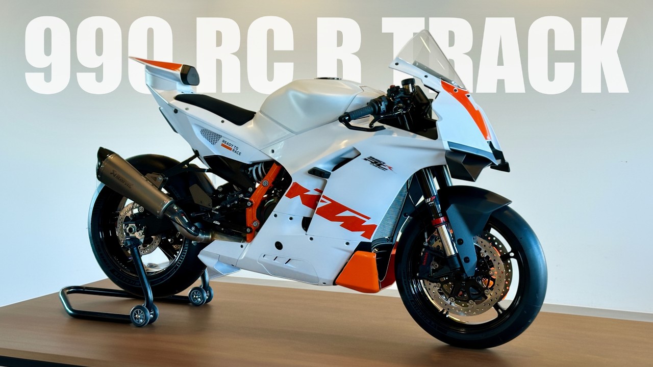 2026 KTM 990 RC R Track - Purpose Built Race Machine