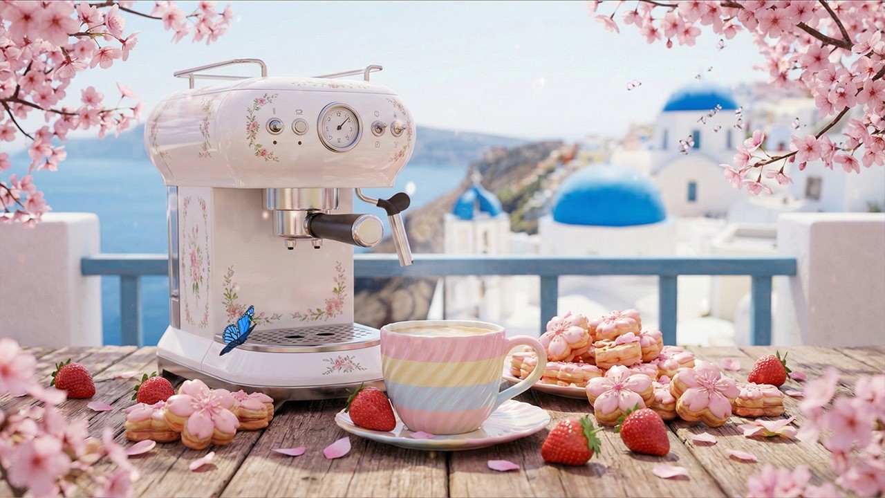 Cozy Spring Jazz Cafe For Work, Focus, Study ☕ 作業用BGM｜2月の朝を穏やかに過ごすスタバ風サウンド
