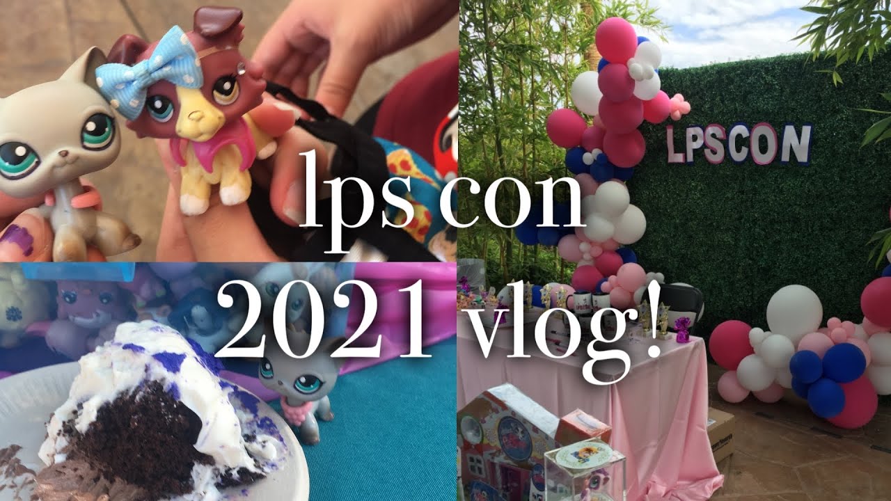 lps con 2021 vlog!! (met my friends + got some dream pets)