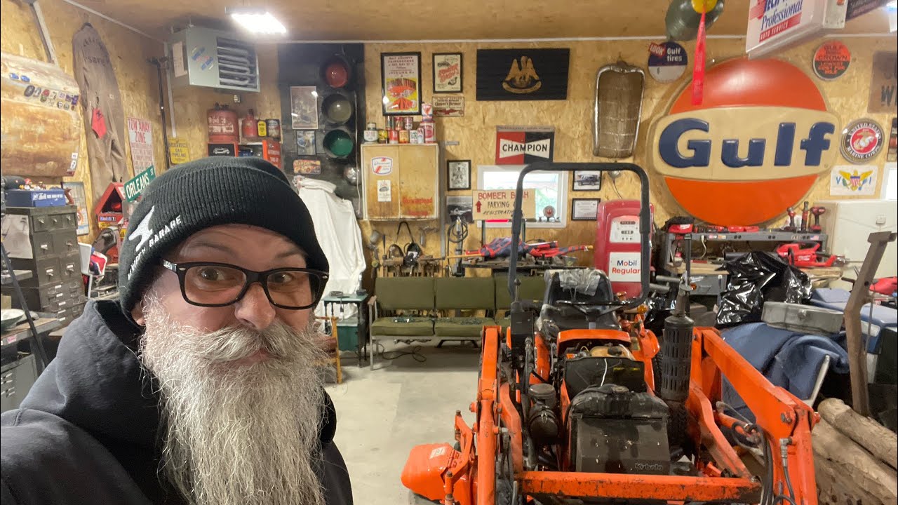 Installing a Autometer Temp Gauge on our 1991 Kubota B7100 HST 4WD